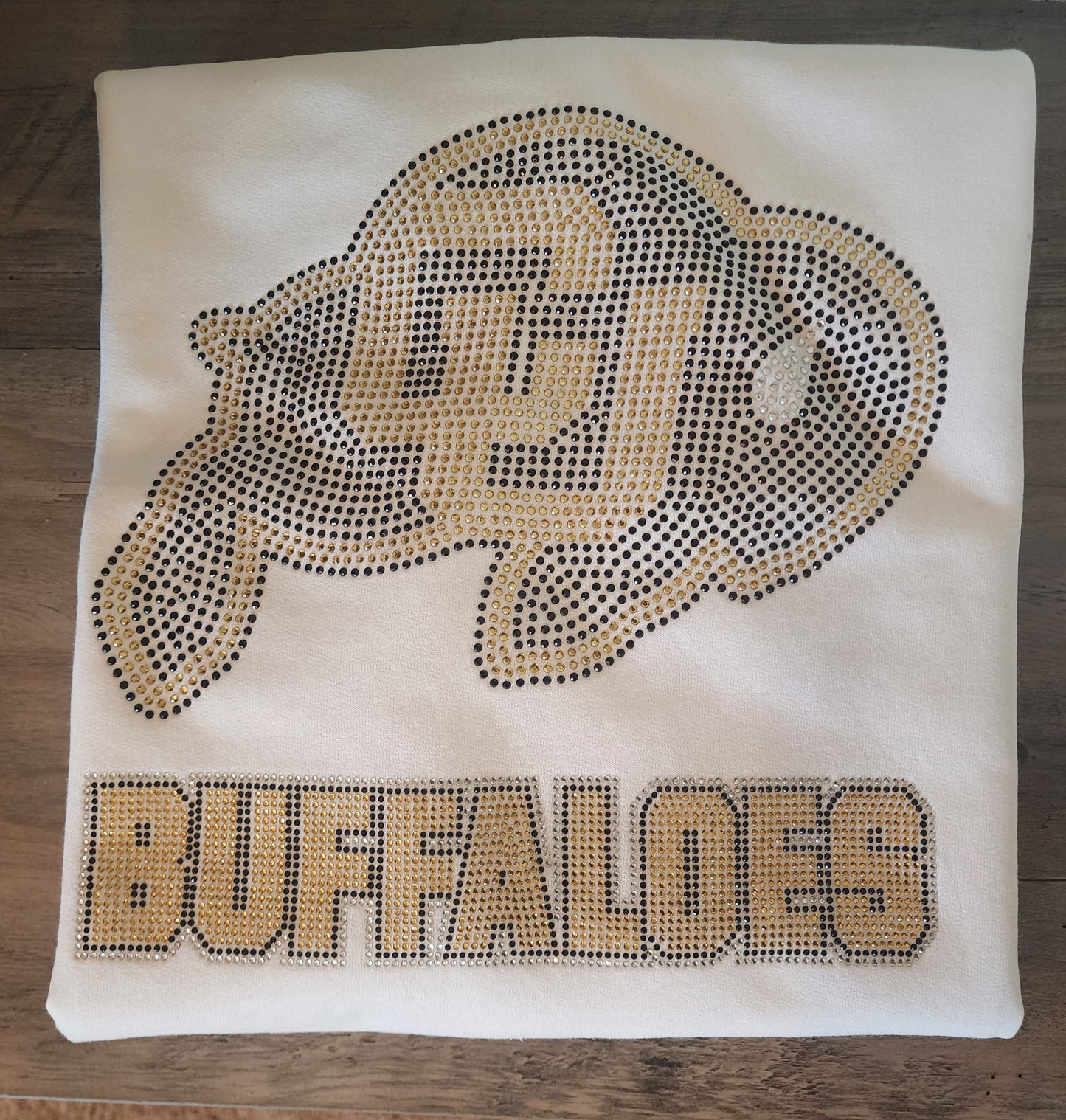 Colorado University Buffaloes Rhinestone Bling Design
