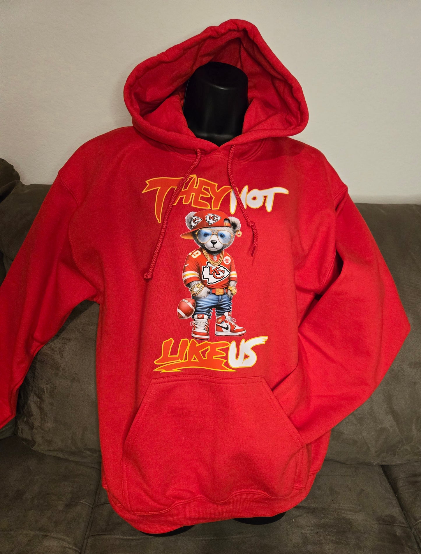 Kansas City Chiefs They Not Like Us Bear Design