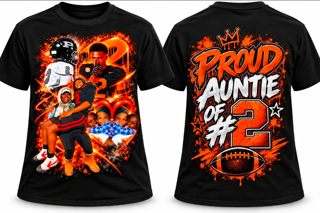 Pirates #2 Auntie t-shirt