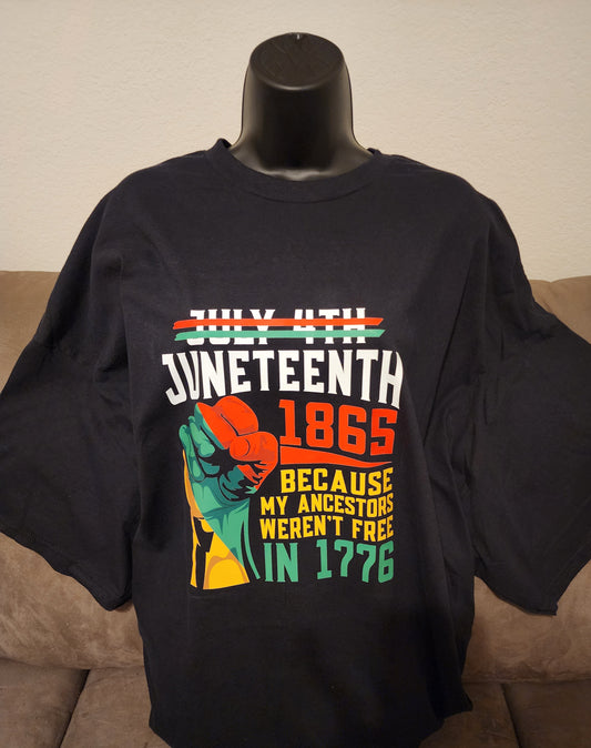 Juneteenth 1865 Fist Design