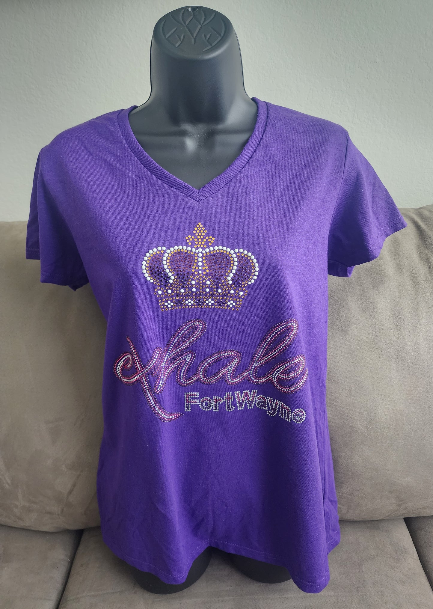 Exhale Fort Wayne w/Crown Rhinestone Design