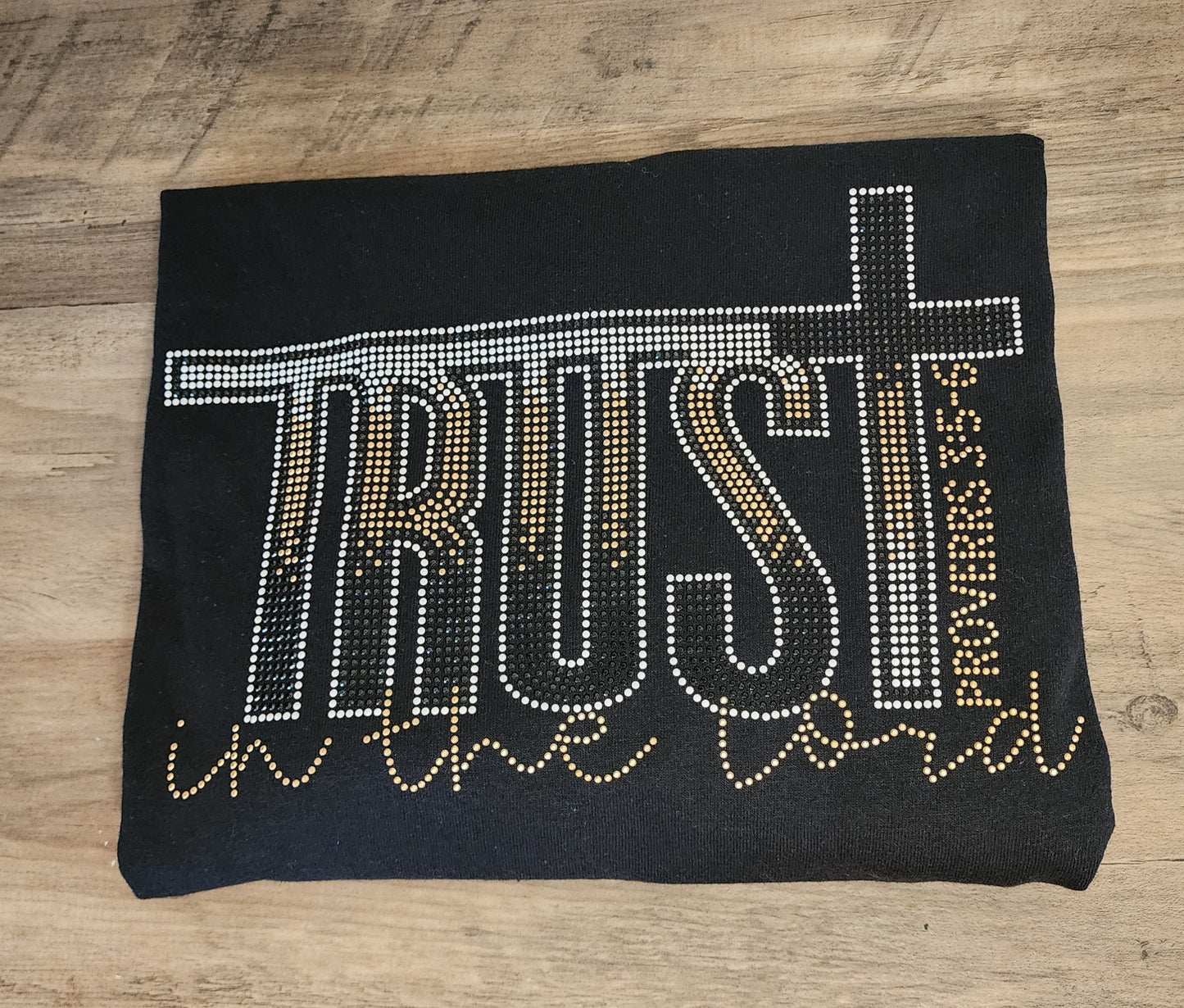 Trust Proverbs 3:5-6 RhineSTUD Design