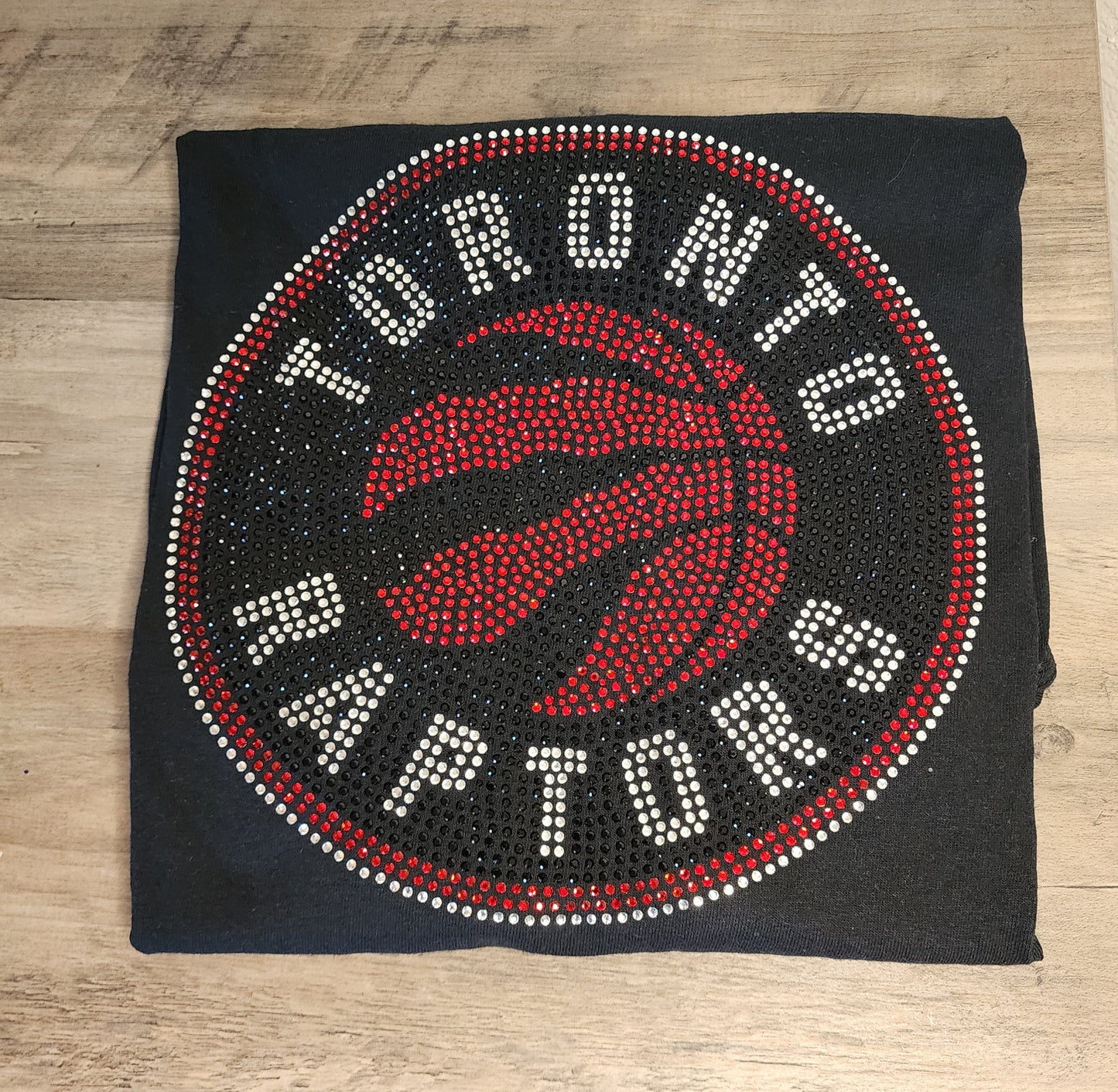 Toronto Raptors Rhinestone Bling Design