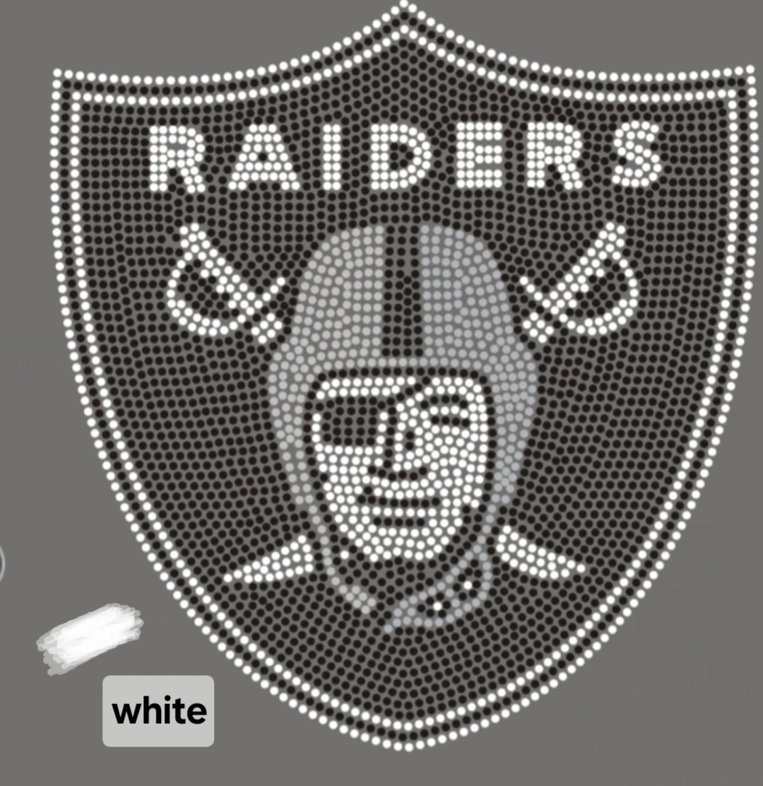 Las Vegas Raiders RhineSTUD Design