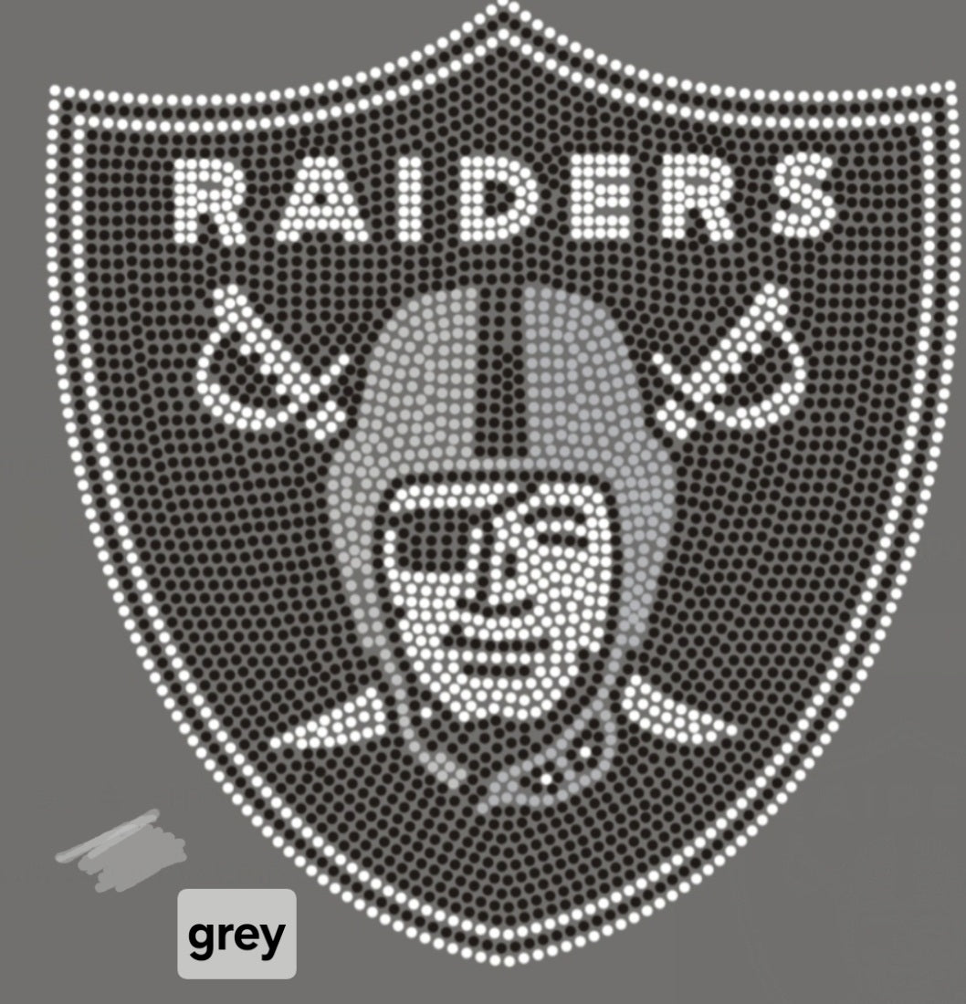 Las Vegas Raiders RhineSTUD Design