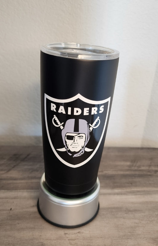 Las Vegas Raiders Personalized 18.5 oz Stainless Steel Tumbler