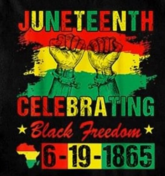 Juneteenth Celebrating Freedom Design