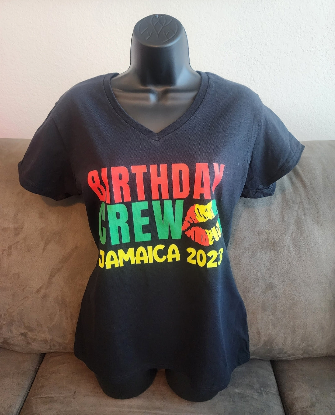 Birthday Crew Jamaica Design