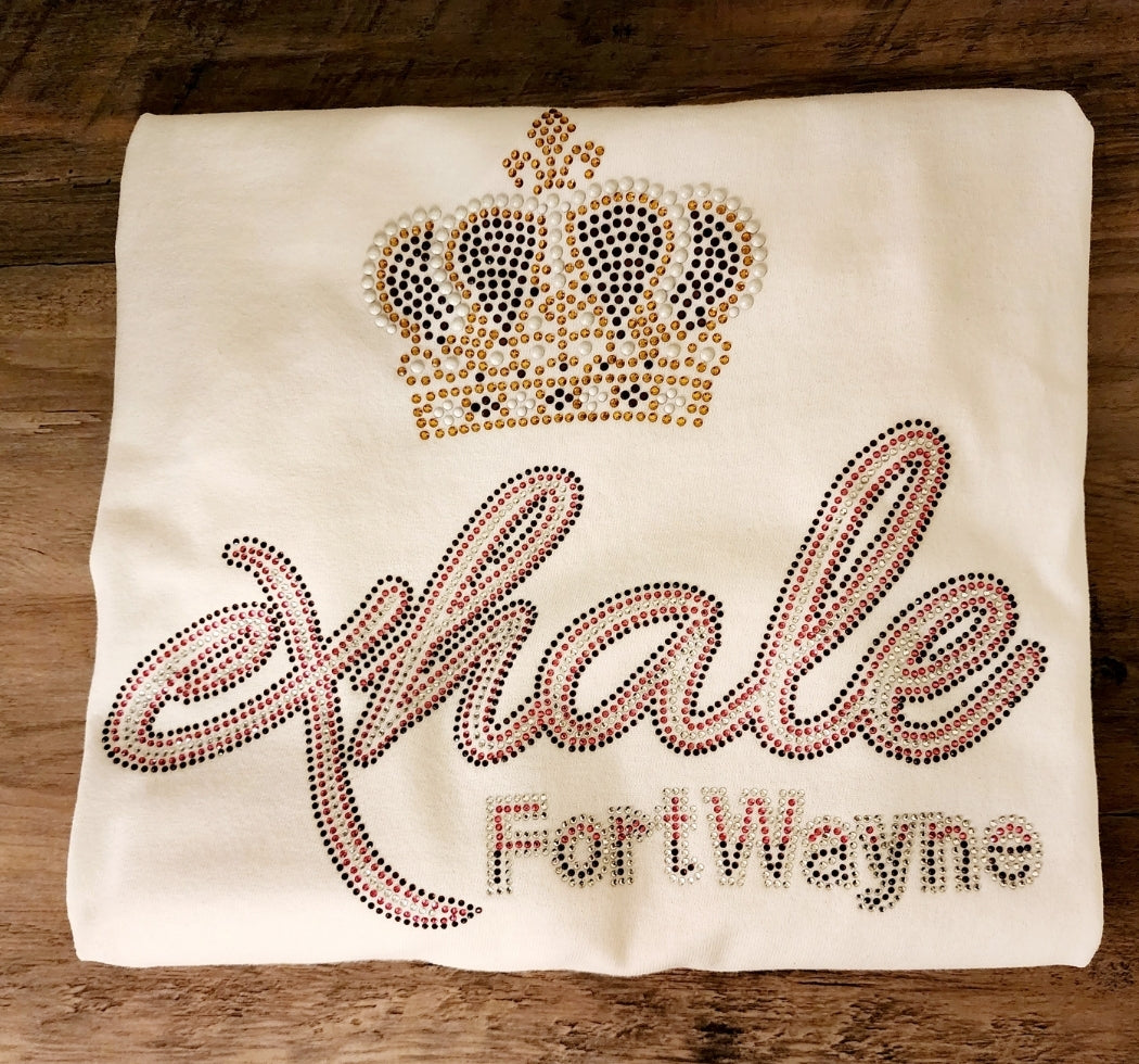 Exhale Fort Wayne w/Crown Rhinestone Design