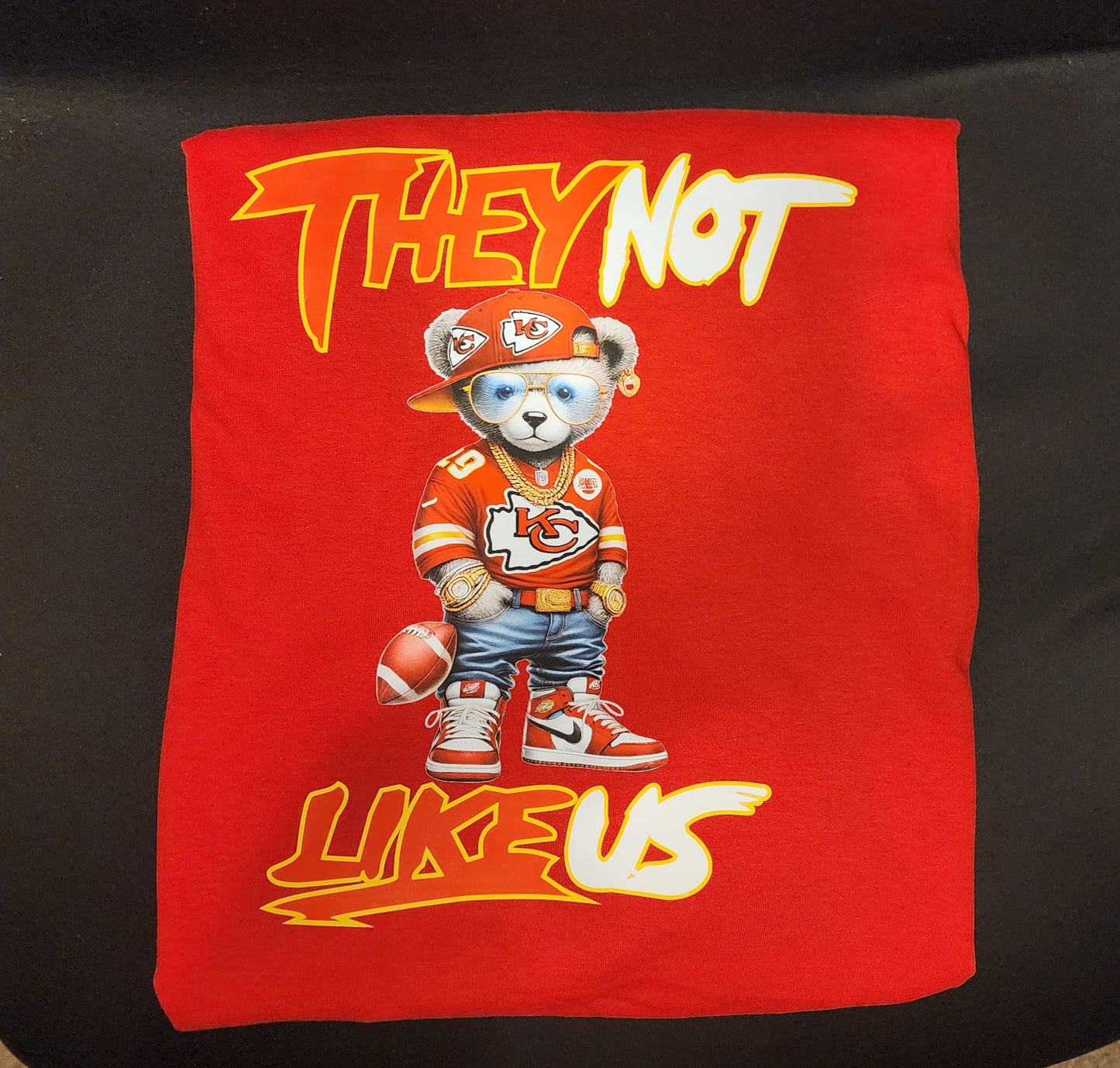 Kansas City Chiefs They Not Like Us Bear Design