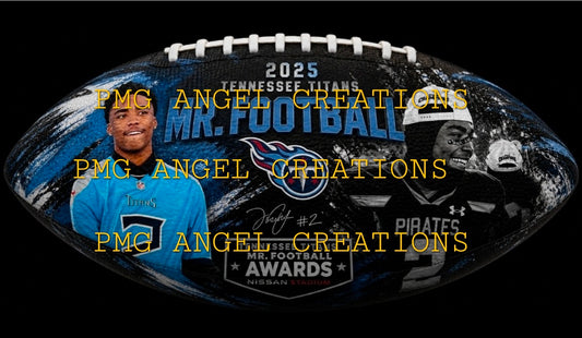 Football-Custom All-Over Personalized Keepsake