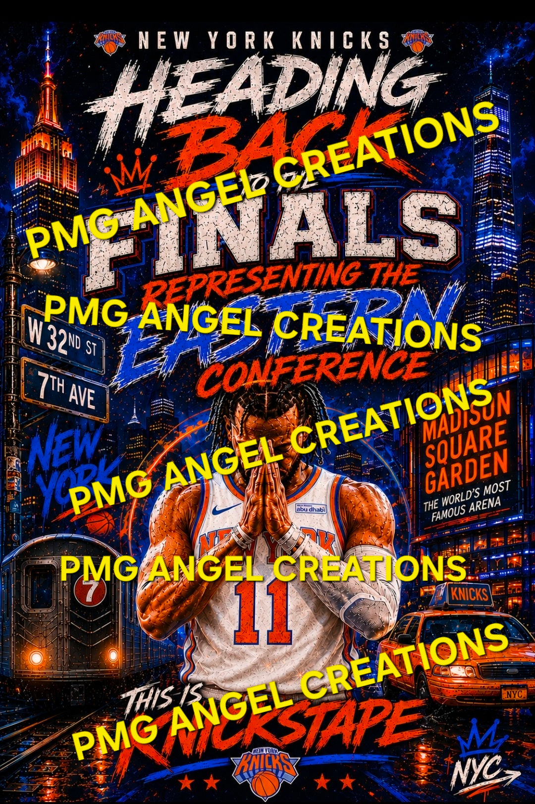 New York Knicks Custom Finals Design