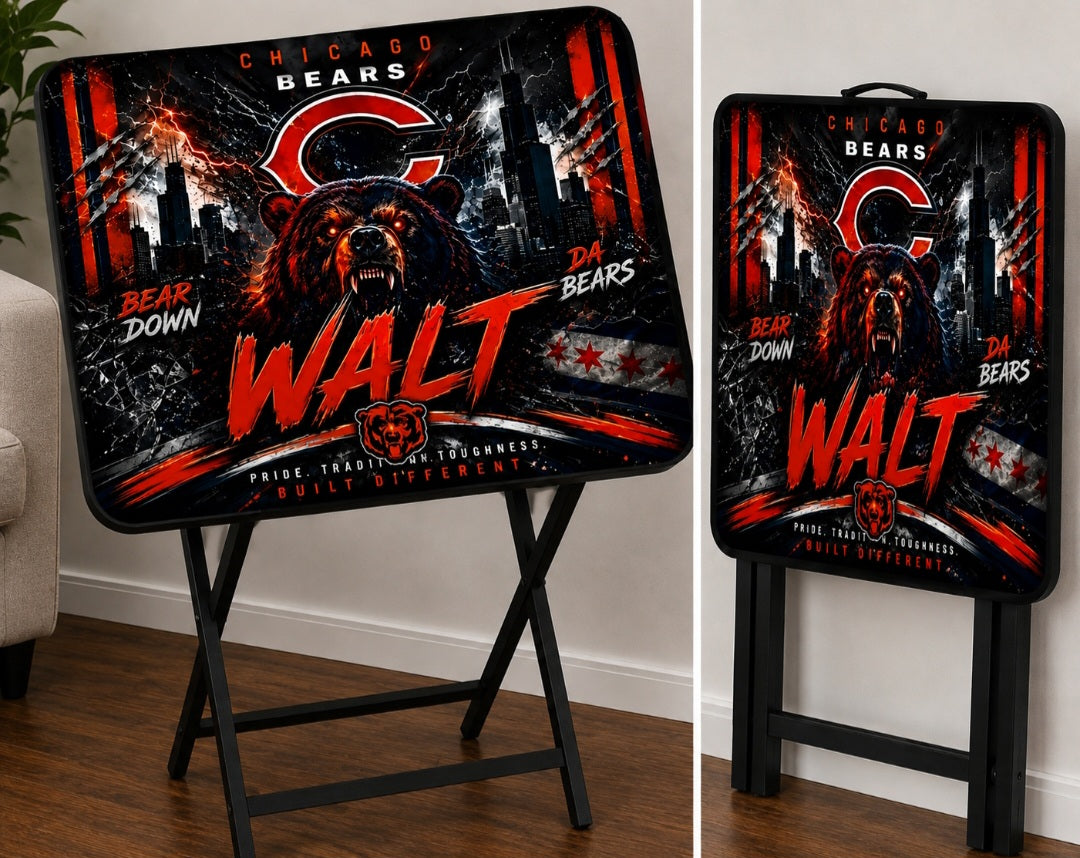 TV SPORTS TRAY TABLE CUSTOMIZED-FOLDABLE