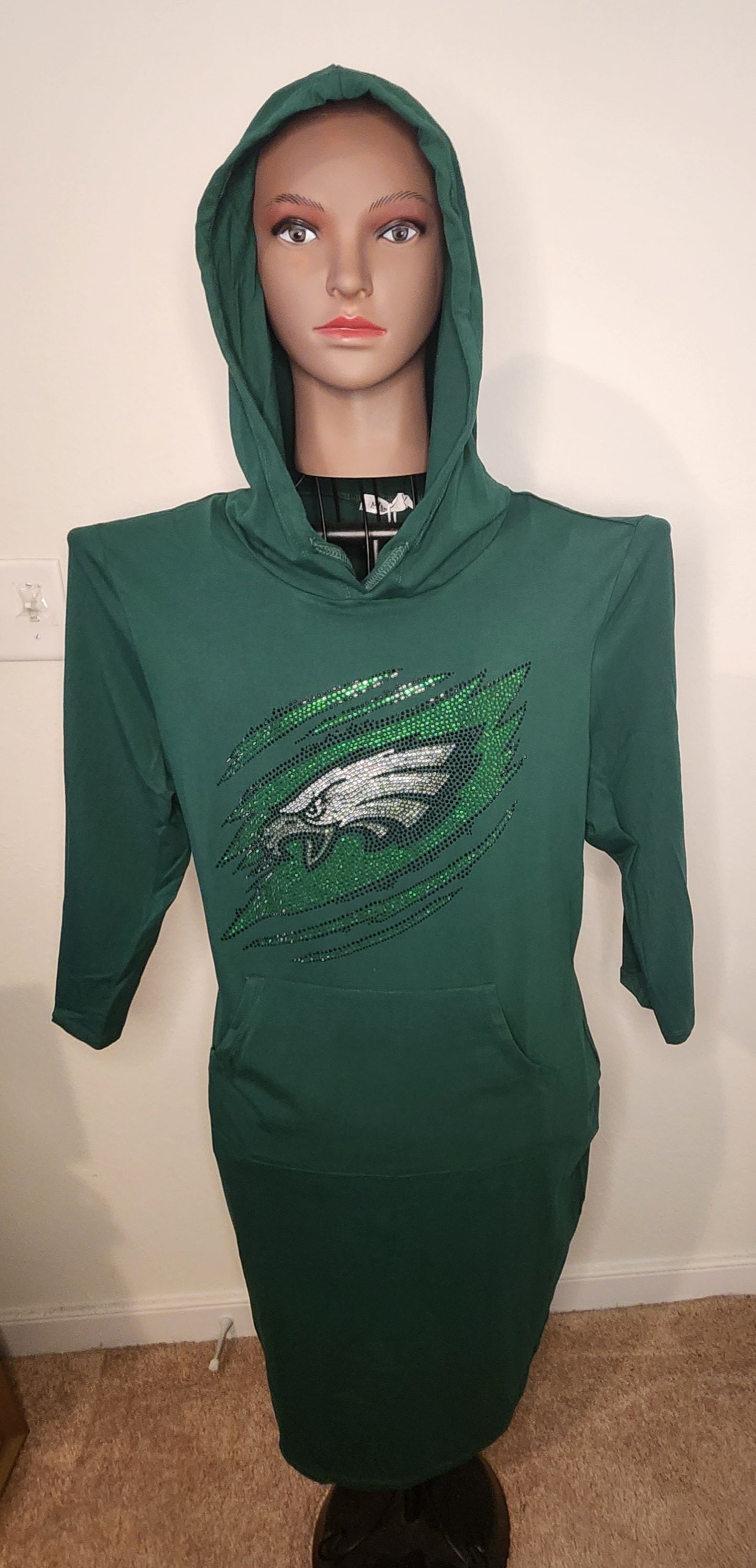 Philadelphia eagles hoodie dress online