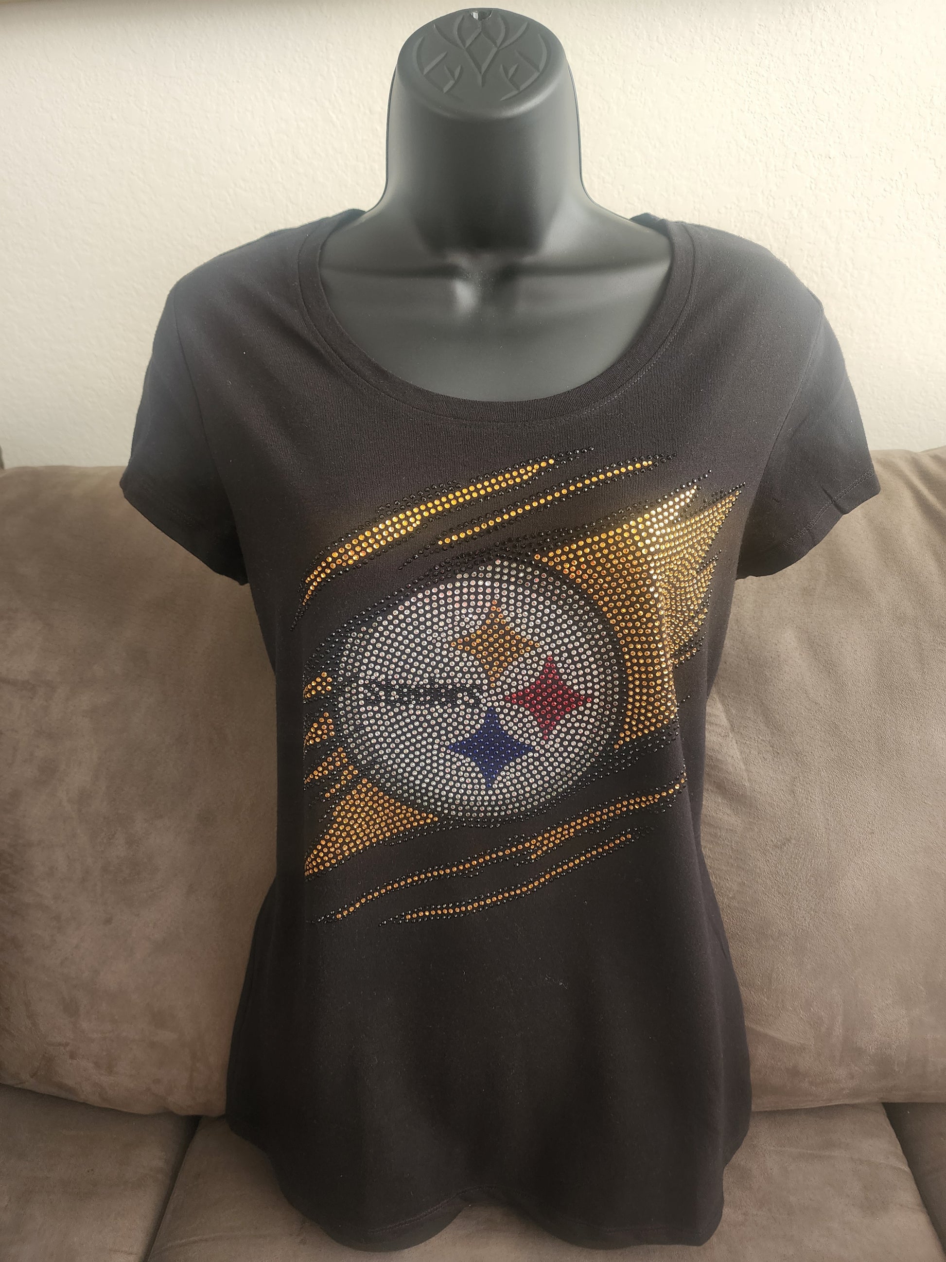 Pittsburgh Steelers Rhinestone Bling Design – PMG Angel Creations