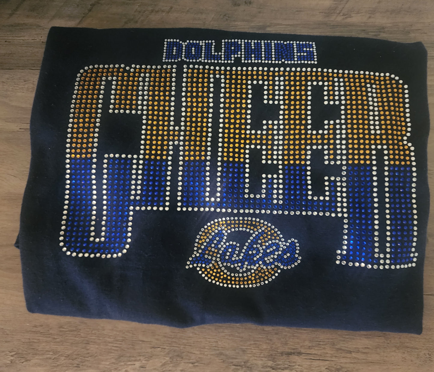 Ocean Lakes Cheer Rhinestone Bling Design