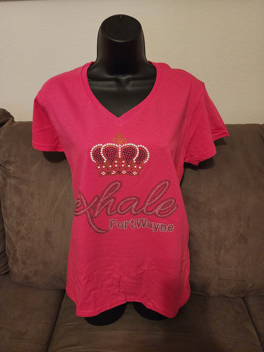 Exhale Fort Wayne w/Crown Rhinestone Design