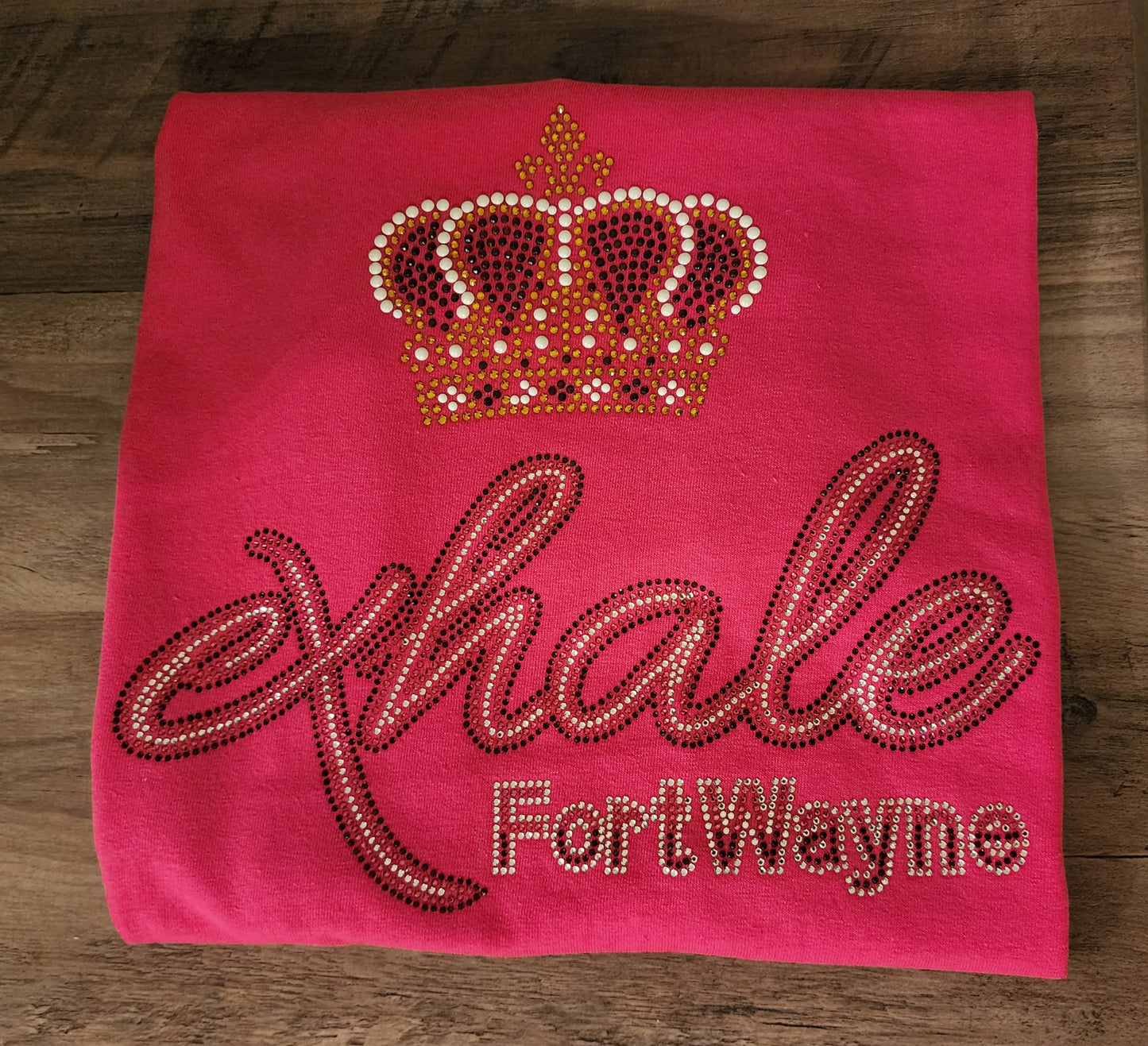 Exhale Fort Wayne w/Crown Rhinestone Design