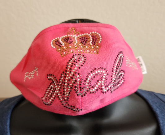 Exhale Fort Wayne Rhinestone Face Mask