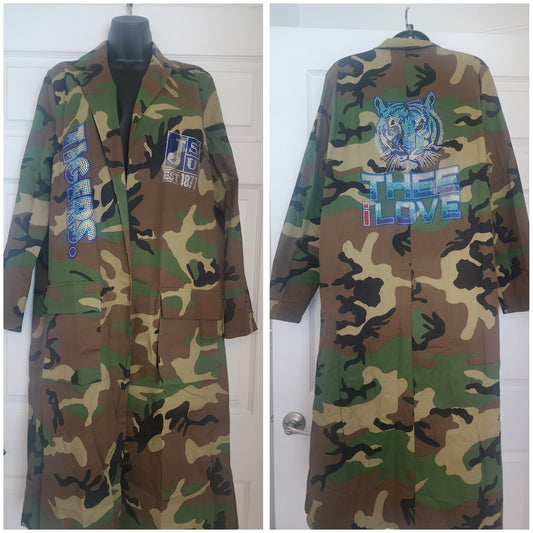 Jackson State University Rhinestone Bling THEE iLove Camo Jacket