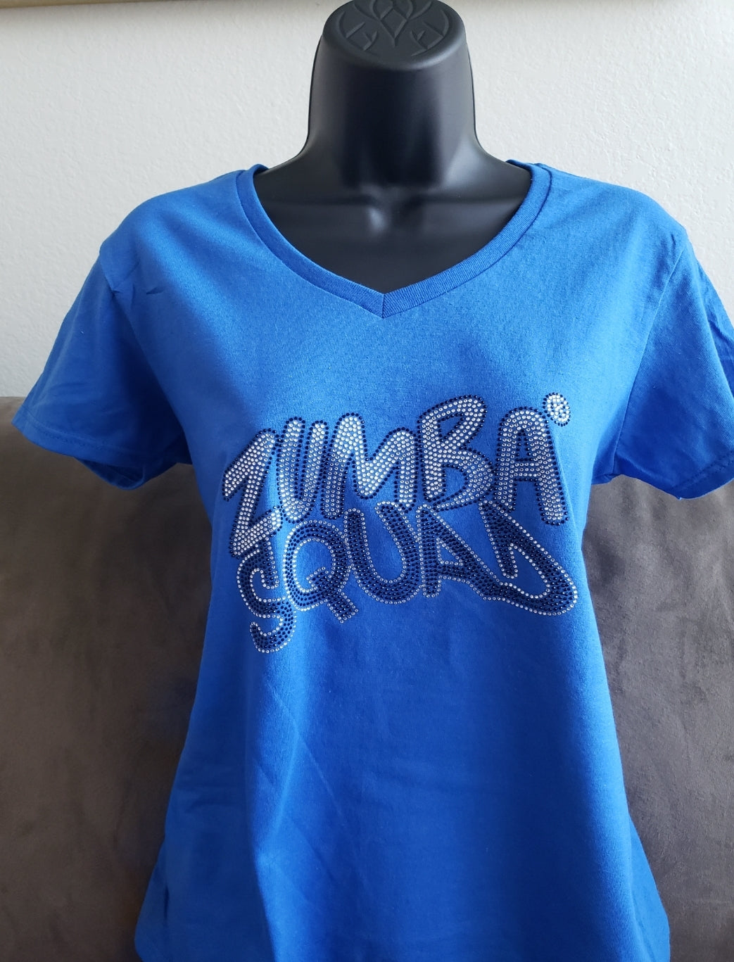 Zumba Squad Rhinestone Bling Design