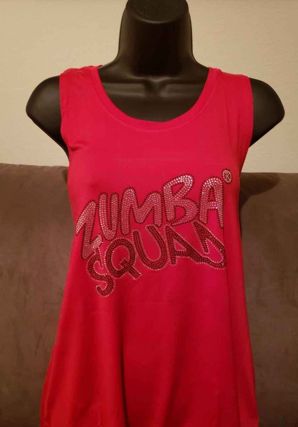 Zumba Squad Rhinestone Bling Design