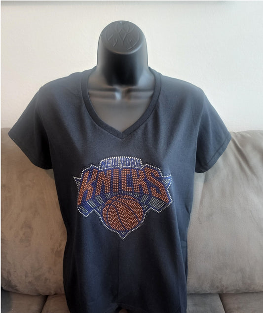 New York Knicks Rhinestone Bling Design